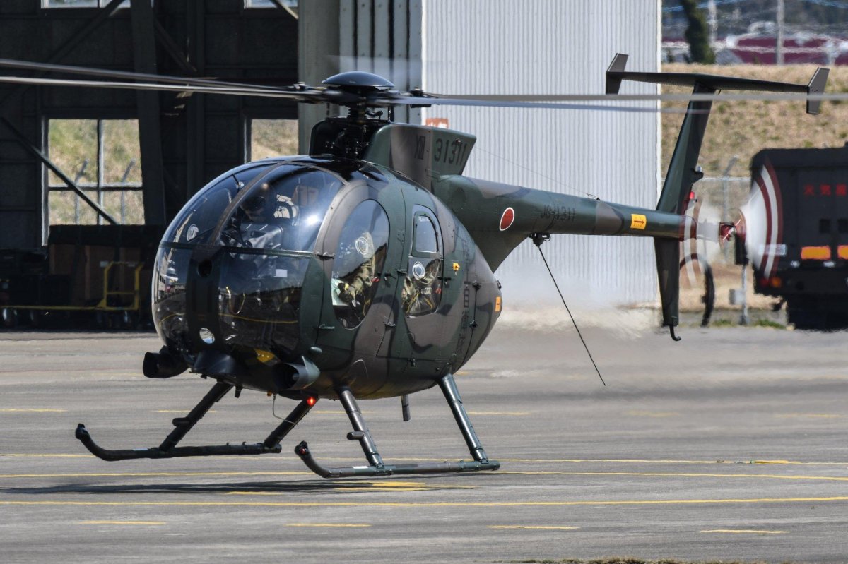 Вертолет Oh-6a Cayuse