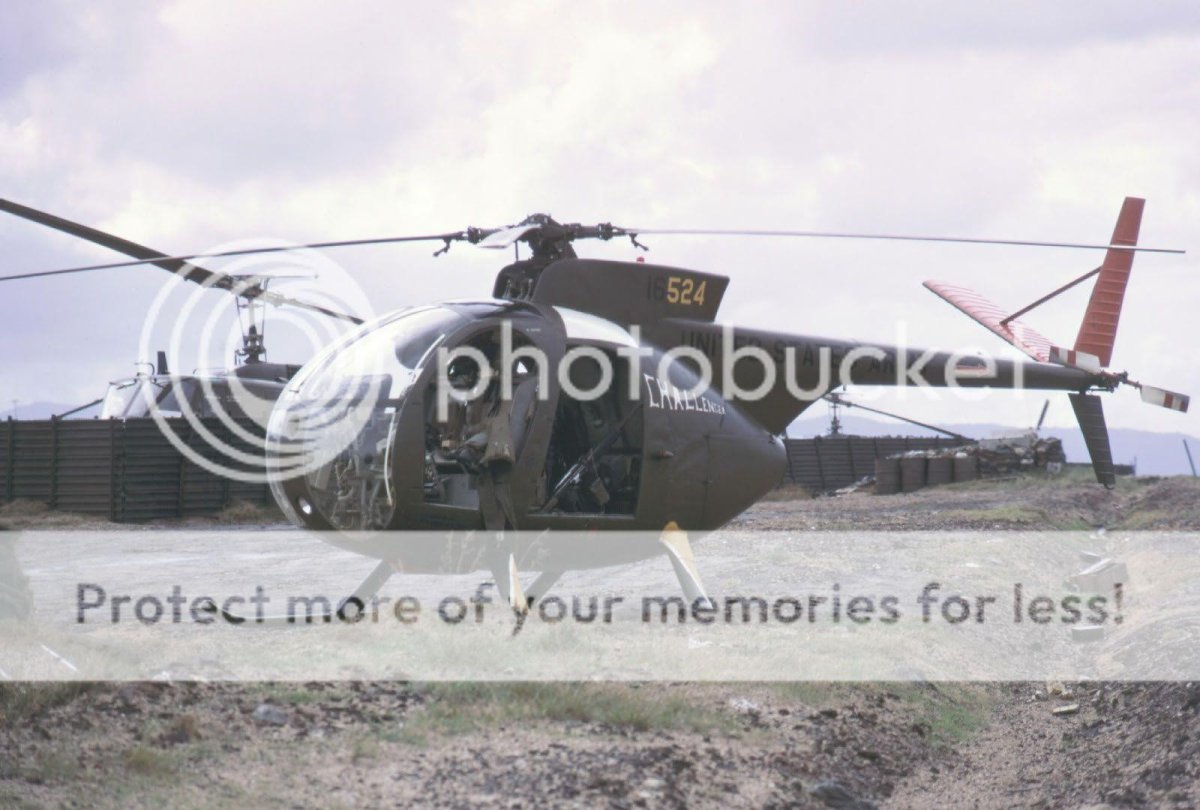 Вертолет Oh-6 Cayuse во Вьетнаме