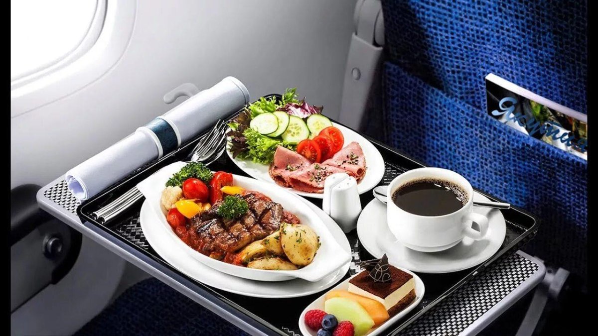 Еда в самолете