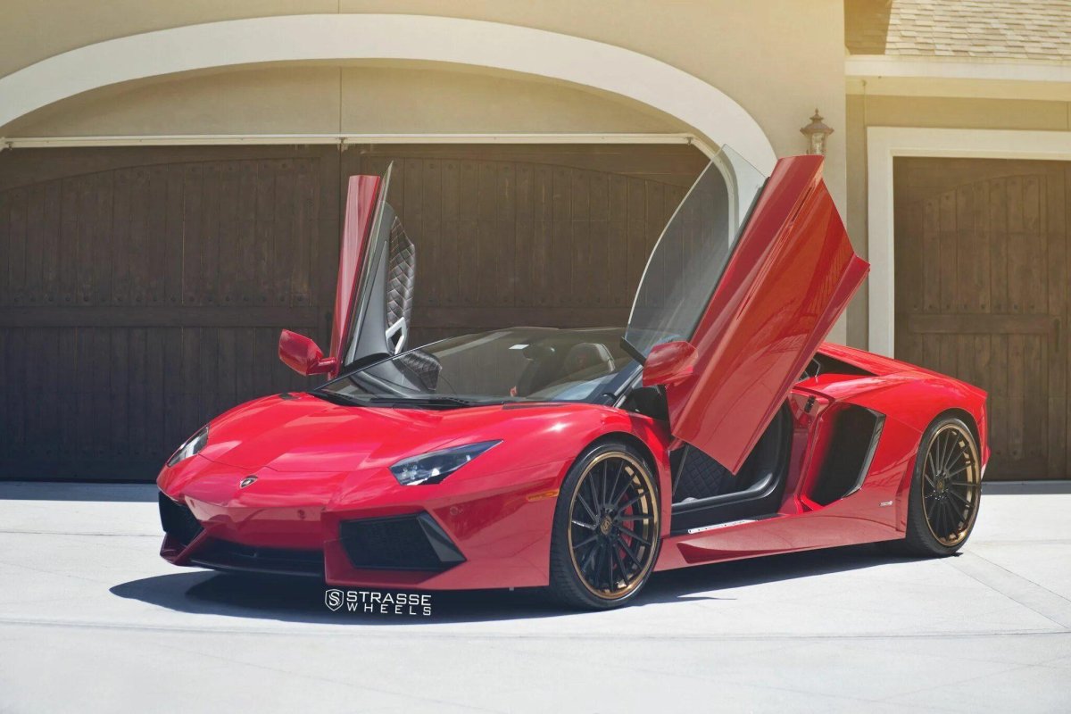 Lamborghini, Red, Aventador, lp700-4
