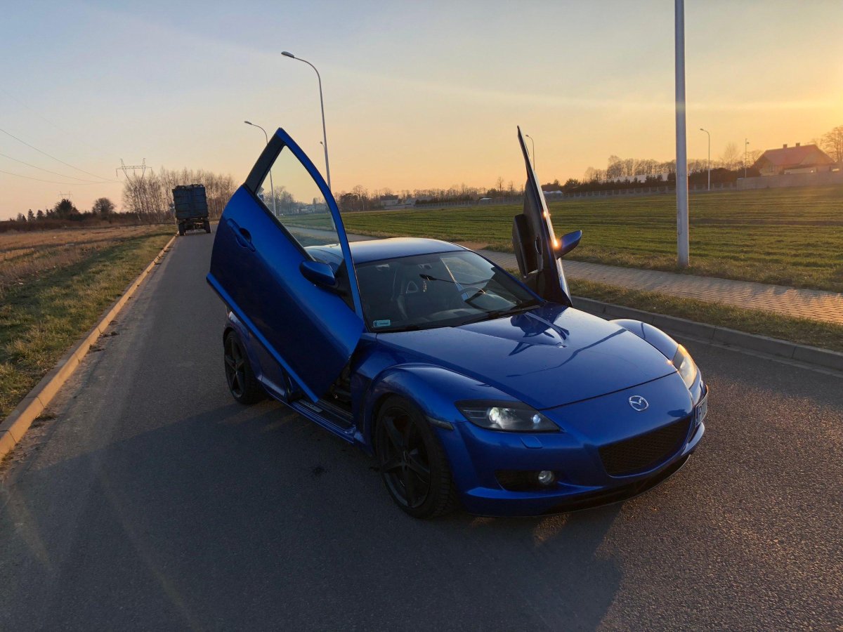 Mazda rx8 ламбо двери