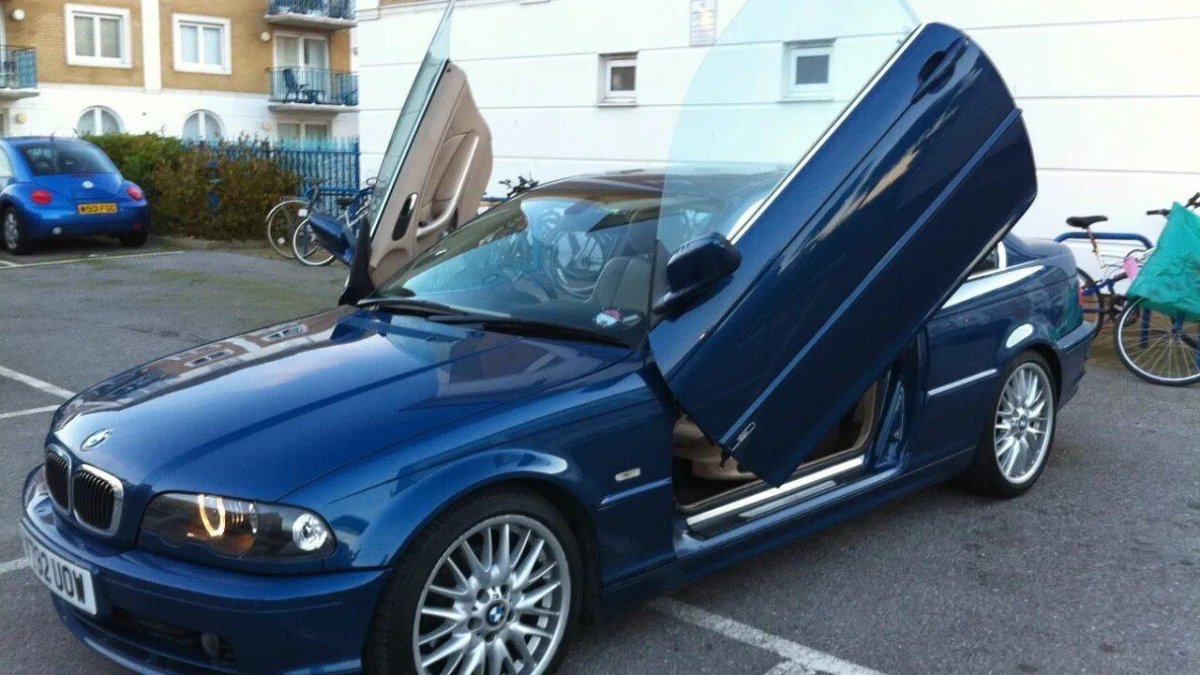 Ламбо двери на БМВ 3