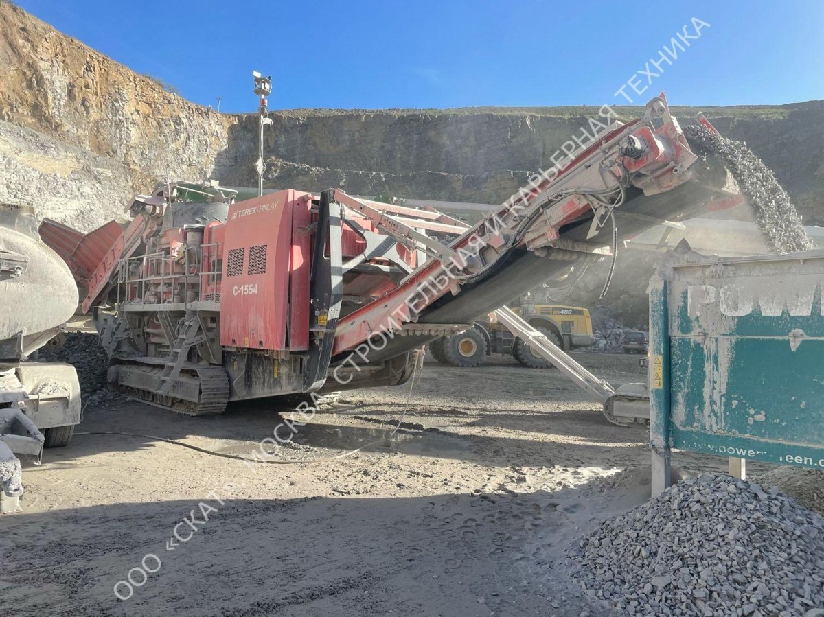 Гусеничный финишный 3-дековый грохот Red Dragon