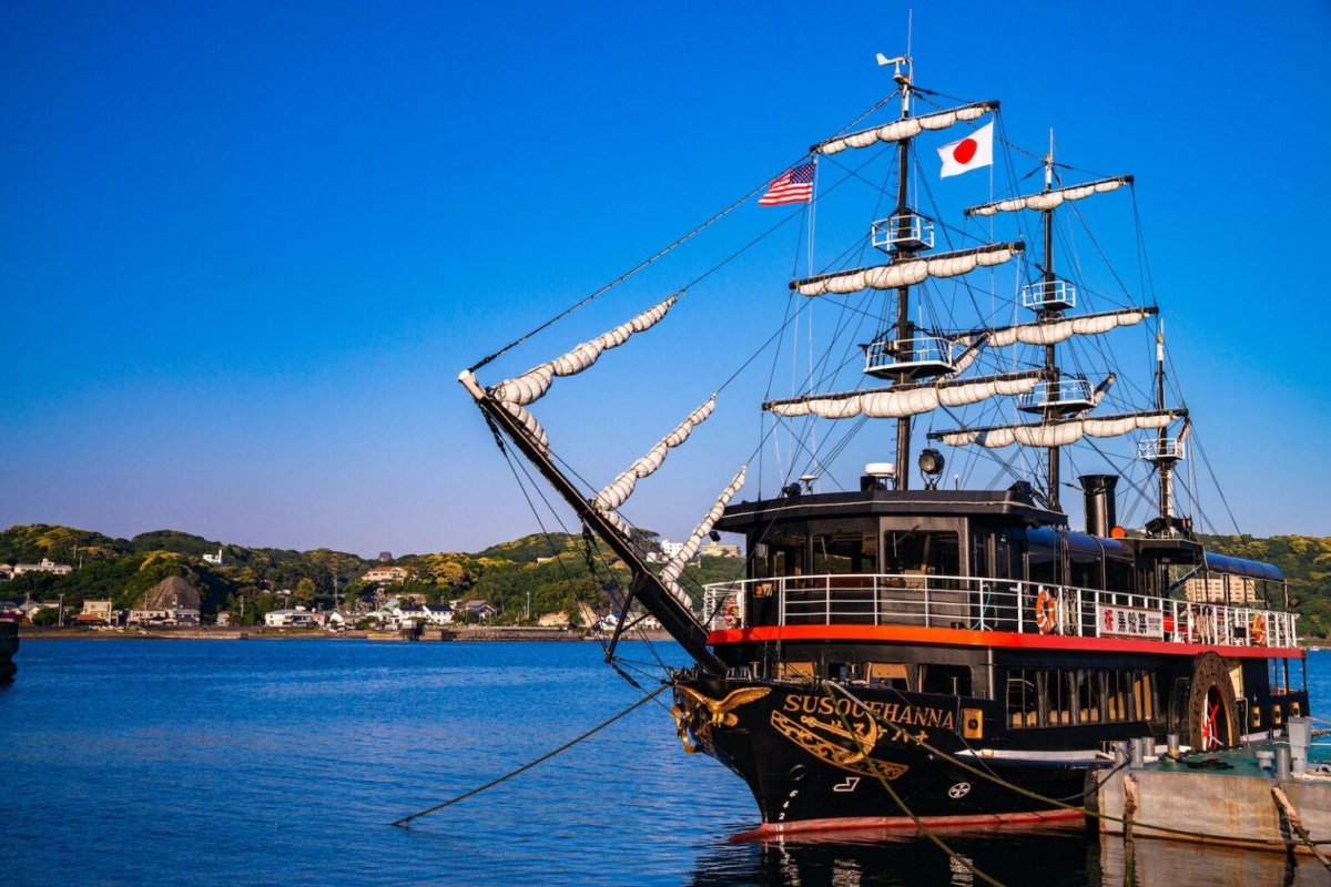 Пароход парусник