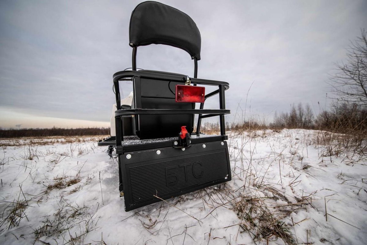 Миниснегоход Бурлак-4м резвый