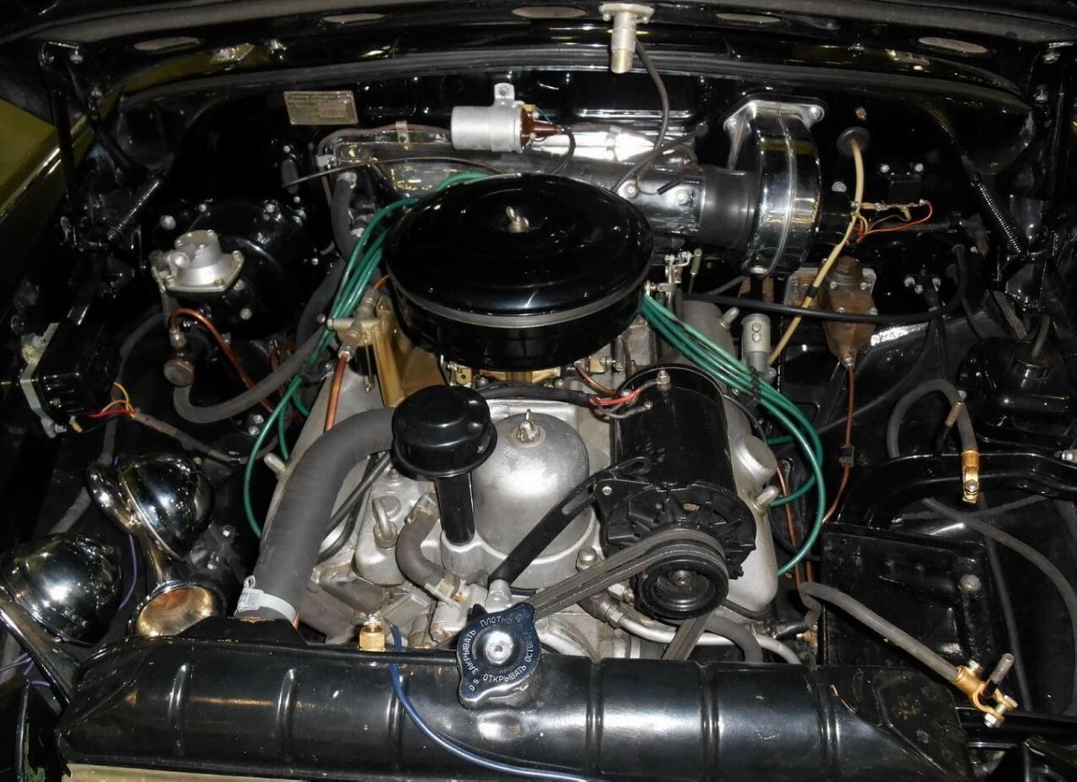 ГАЗ 21 КГБ двигатель