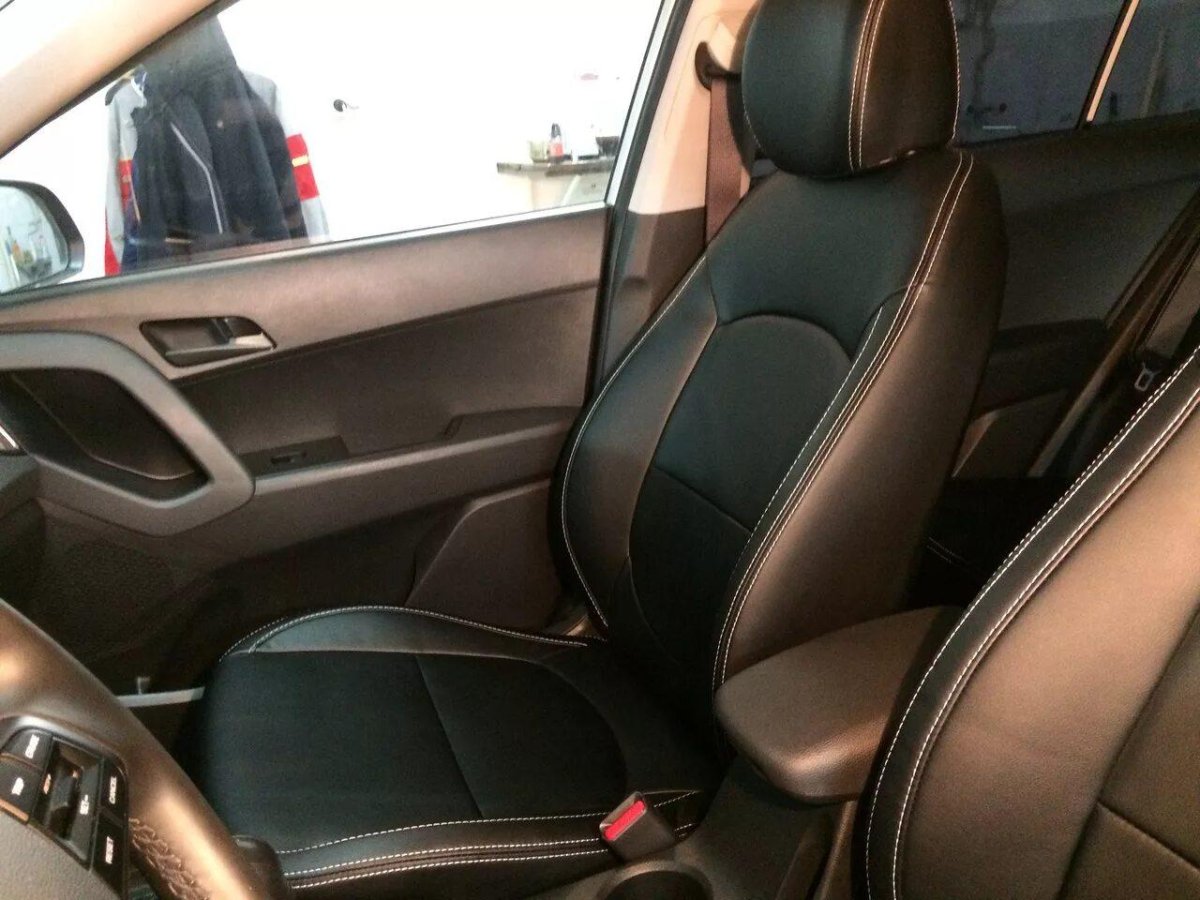 Чехлы на Хендай Крета коричневые