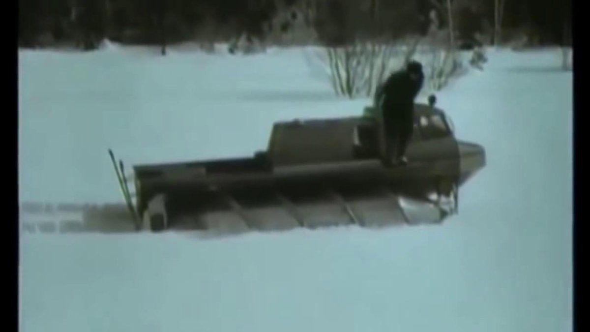 ЗИЛ 130 шнекоход