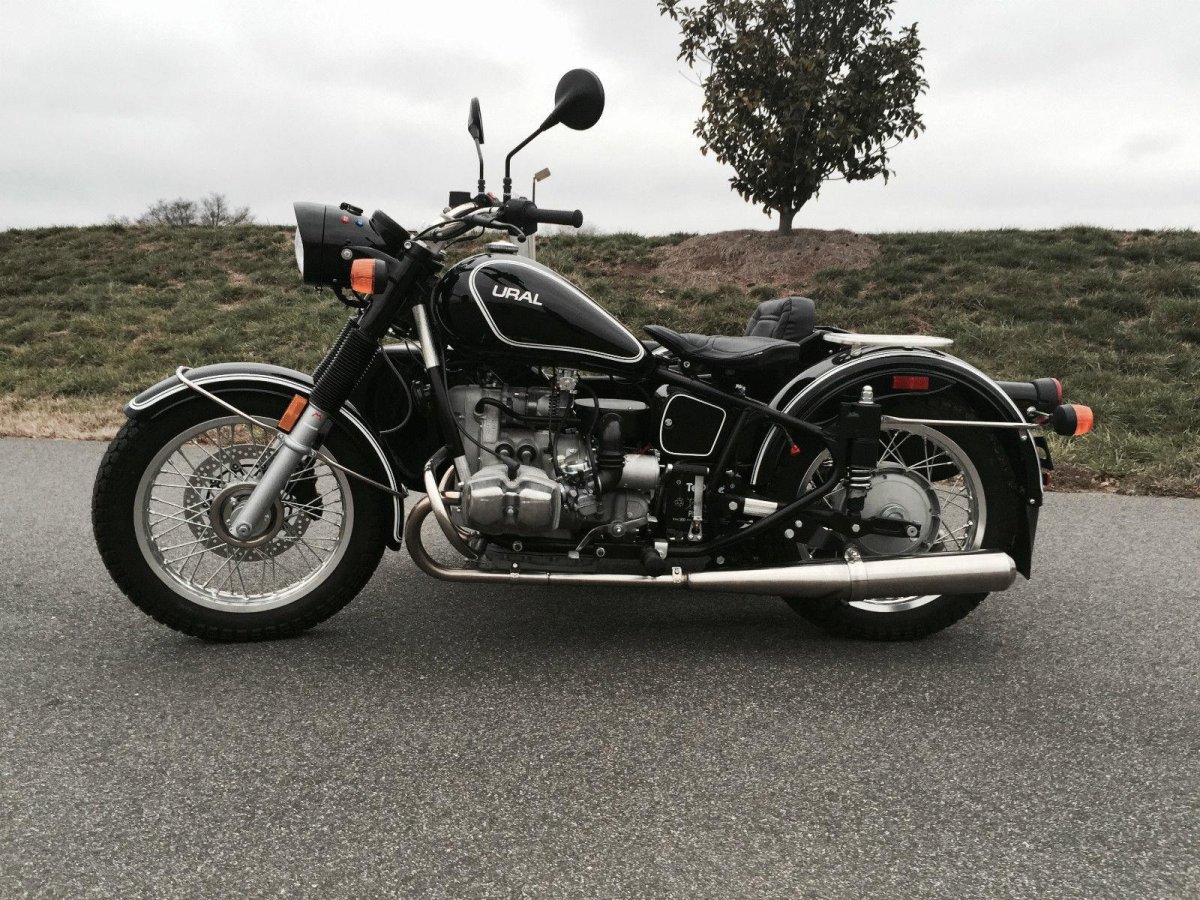 Мотоцикл Урал ретро Соло