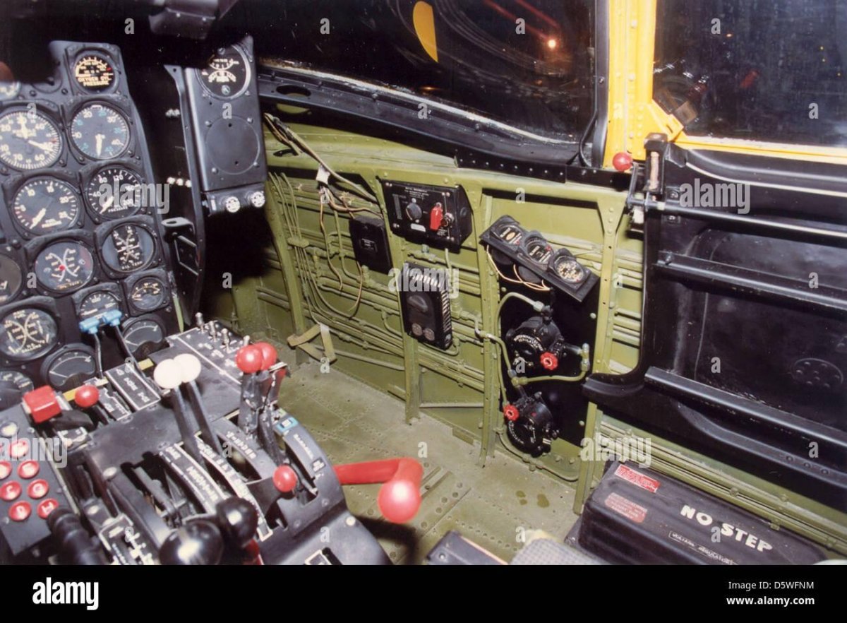 Б-26 Мародер кабина