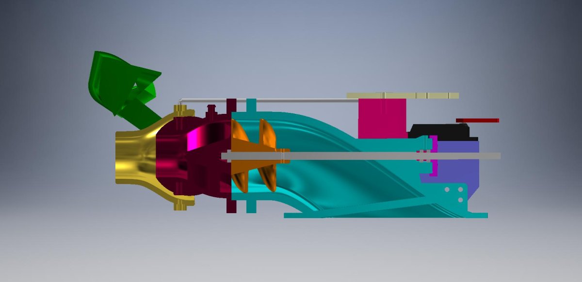 Водометный движитель American Turbine SD-203