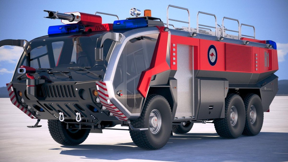 Пожарная машина customised Rosenbauer Panther 6x6