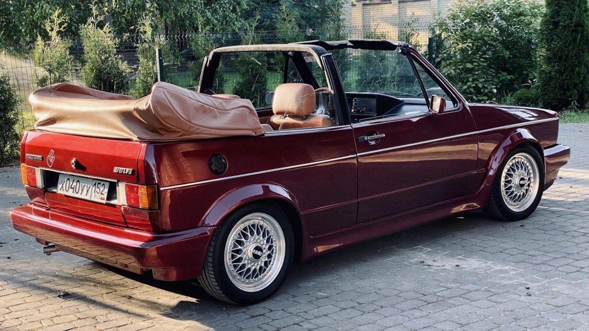 Golf mk1 кабриолет