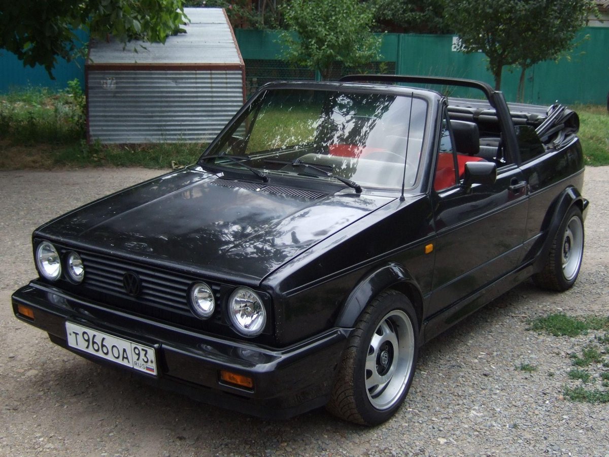 Volkswagen Golf 2 кабриолет