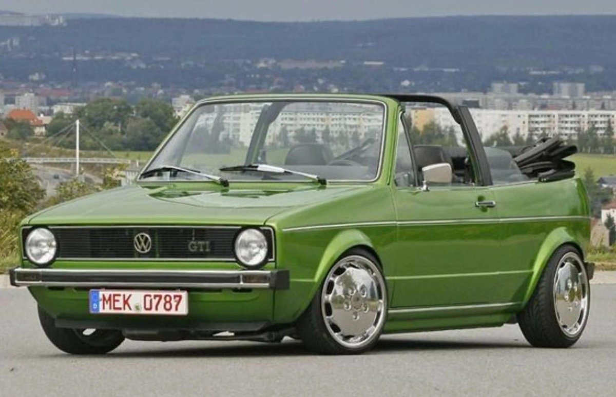 Volkswagen Golf 2 кабриолет
