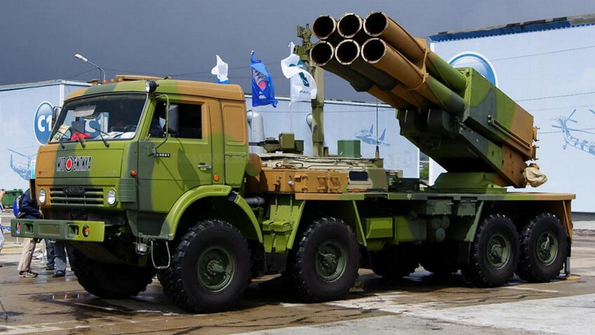 РСЗО 9к58 «Кама»