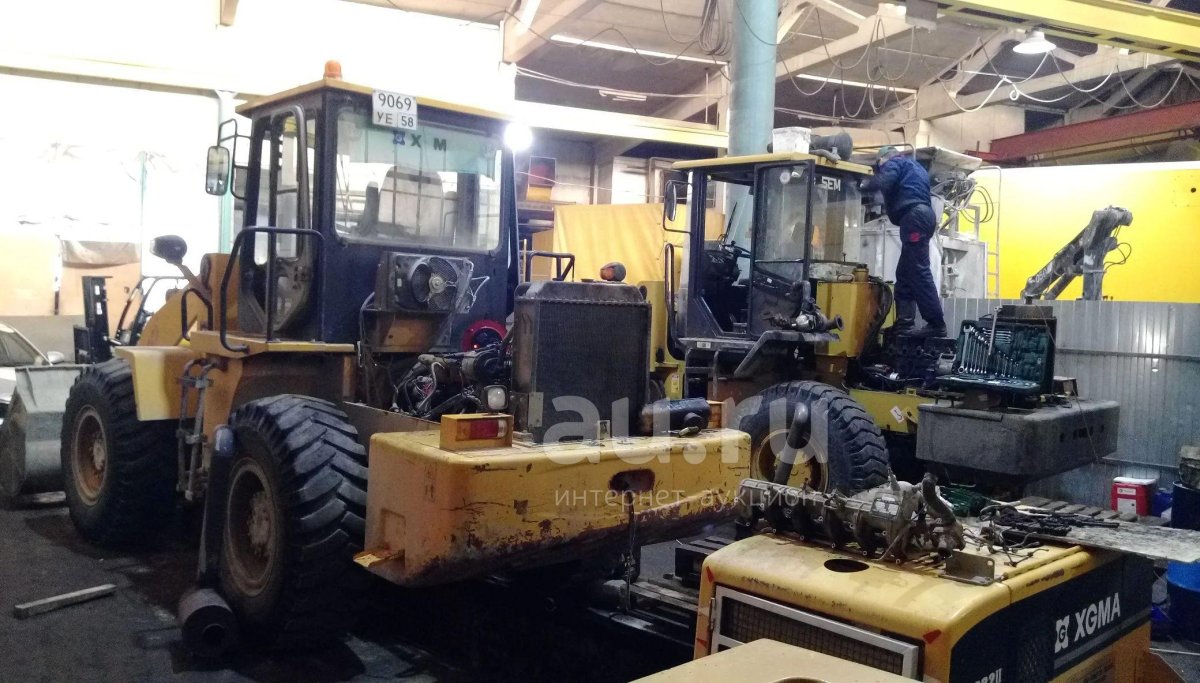 Ремонт фронтальных погрузчиков