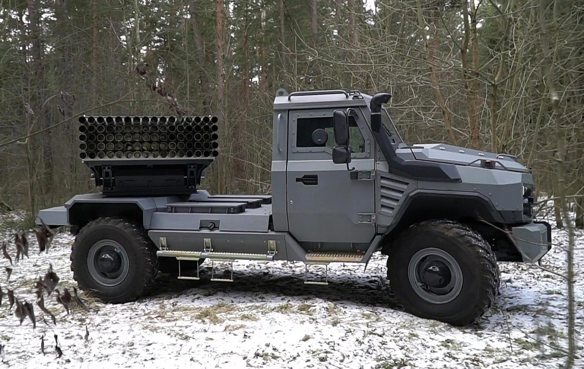 80-Мм РСЗО «флейта»