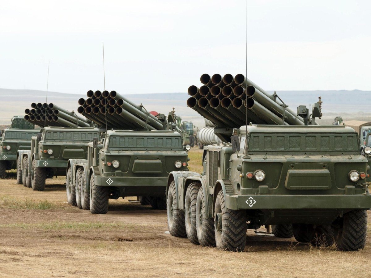 РСЗО 9к57 «ураган»