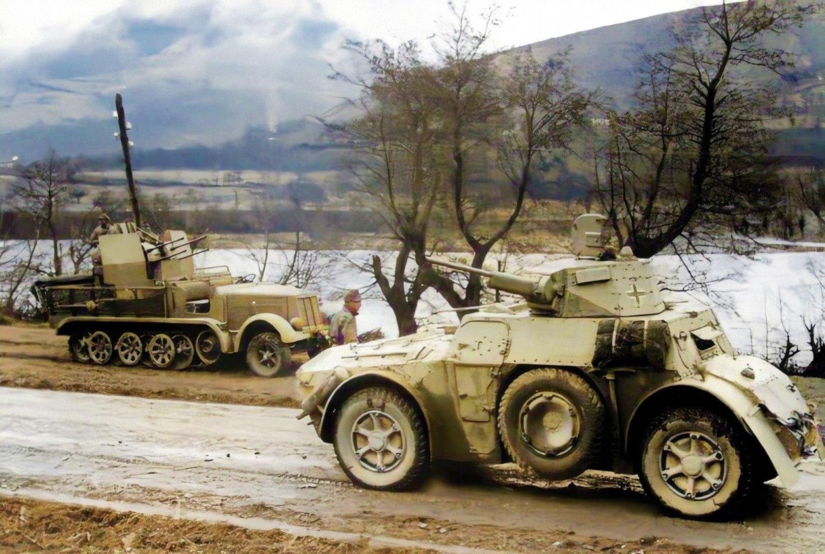 Аутоблинда 41 итальянский броневик