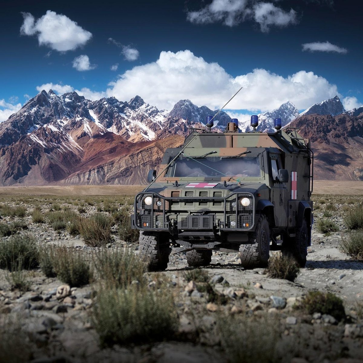 Бронеавтомобиль Iveco LMV