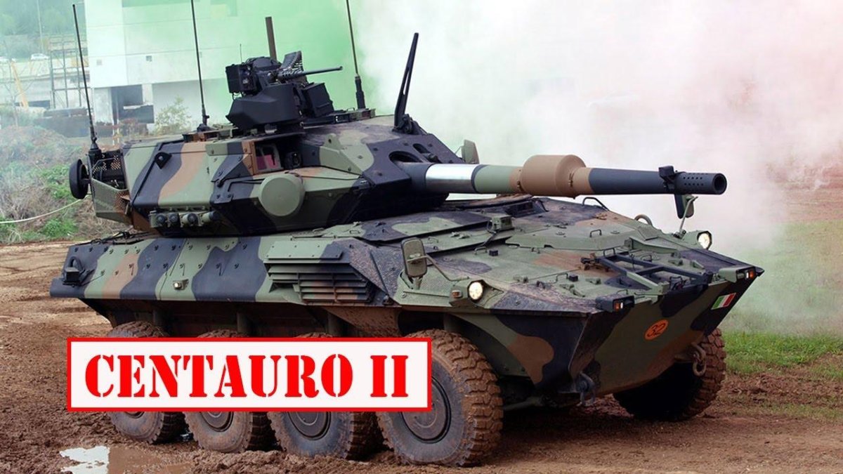 Колесный танк Centauro 2