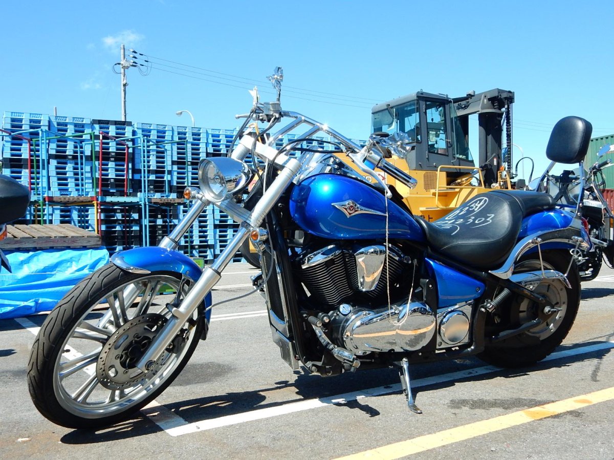 Кавасаки вулкан 900 кастом