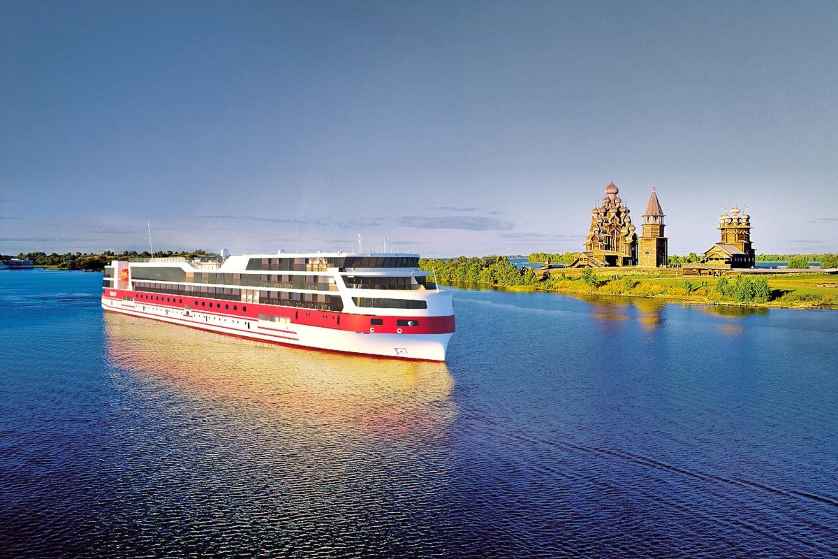 Теплоход Карелия красное Сормово