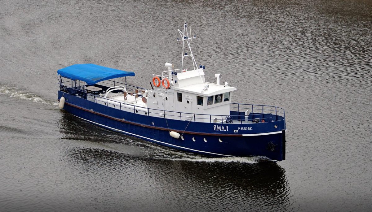 Катер Ярославец проект 376