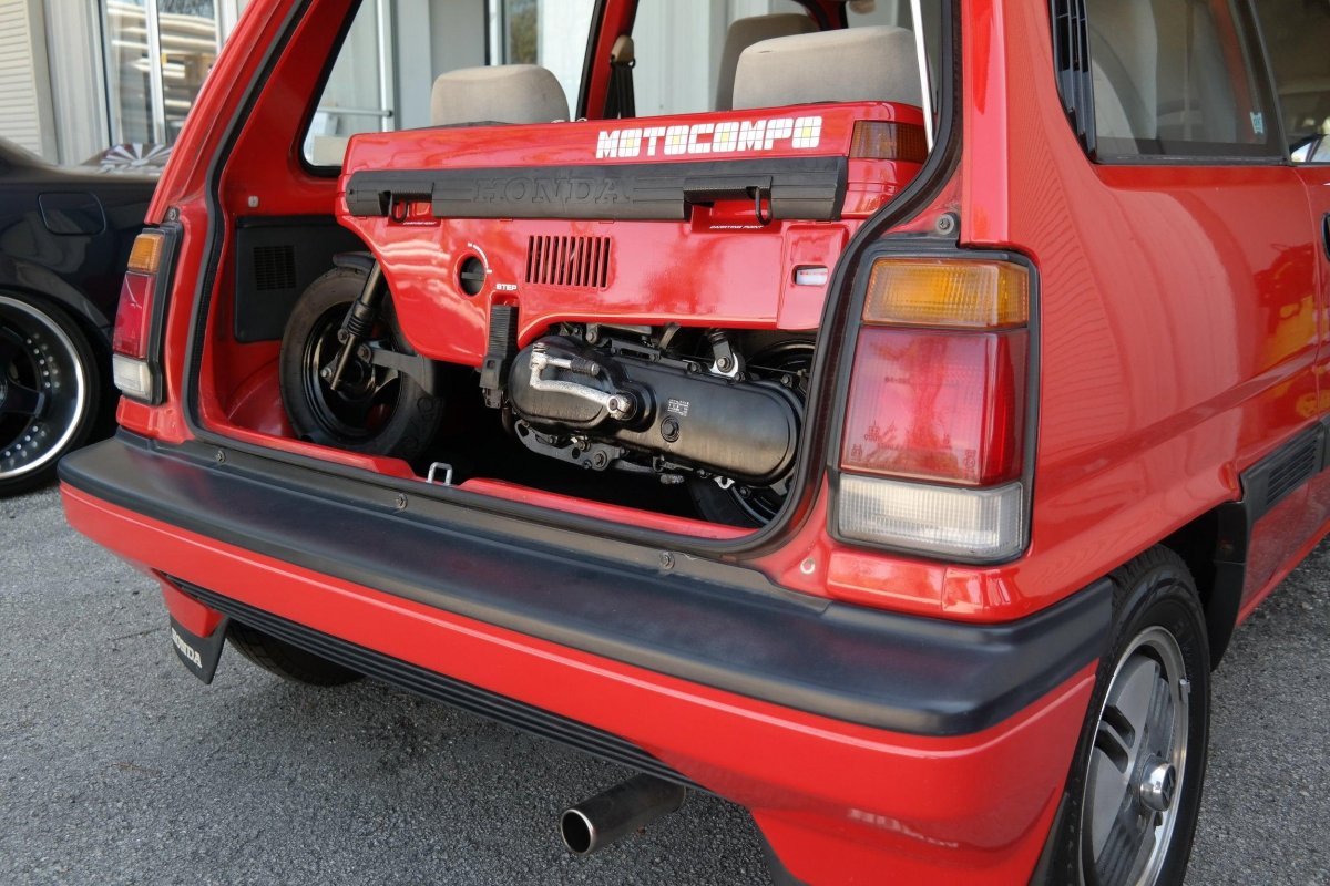 Honda City+Honda Motocompo