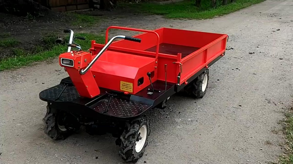 Мототележка Аврора Транспортер 333