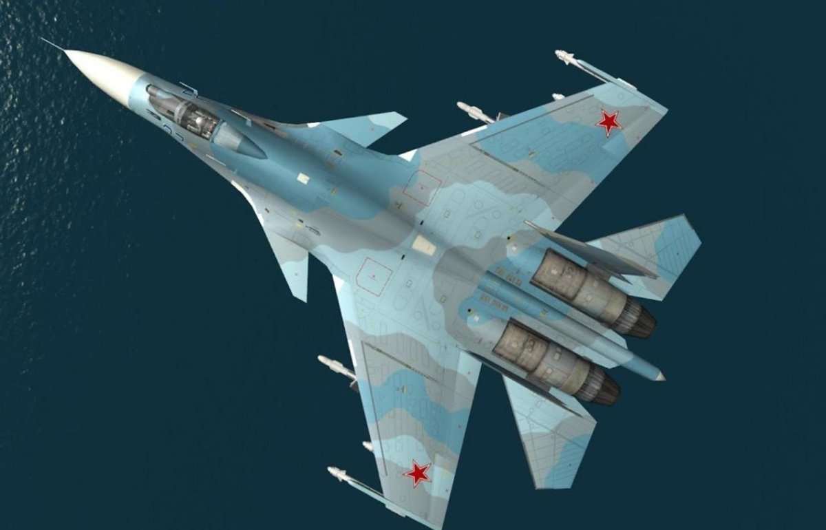 Су-33 палубный истребитель