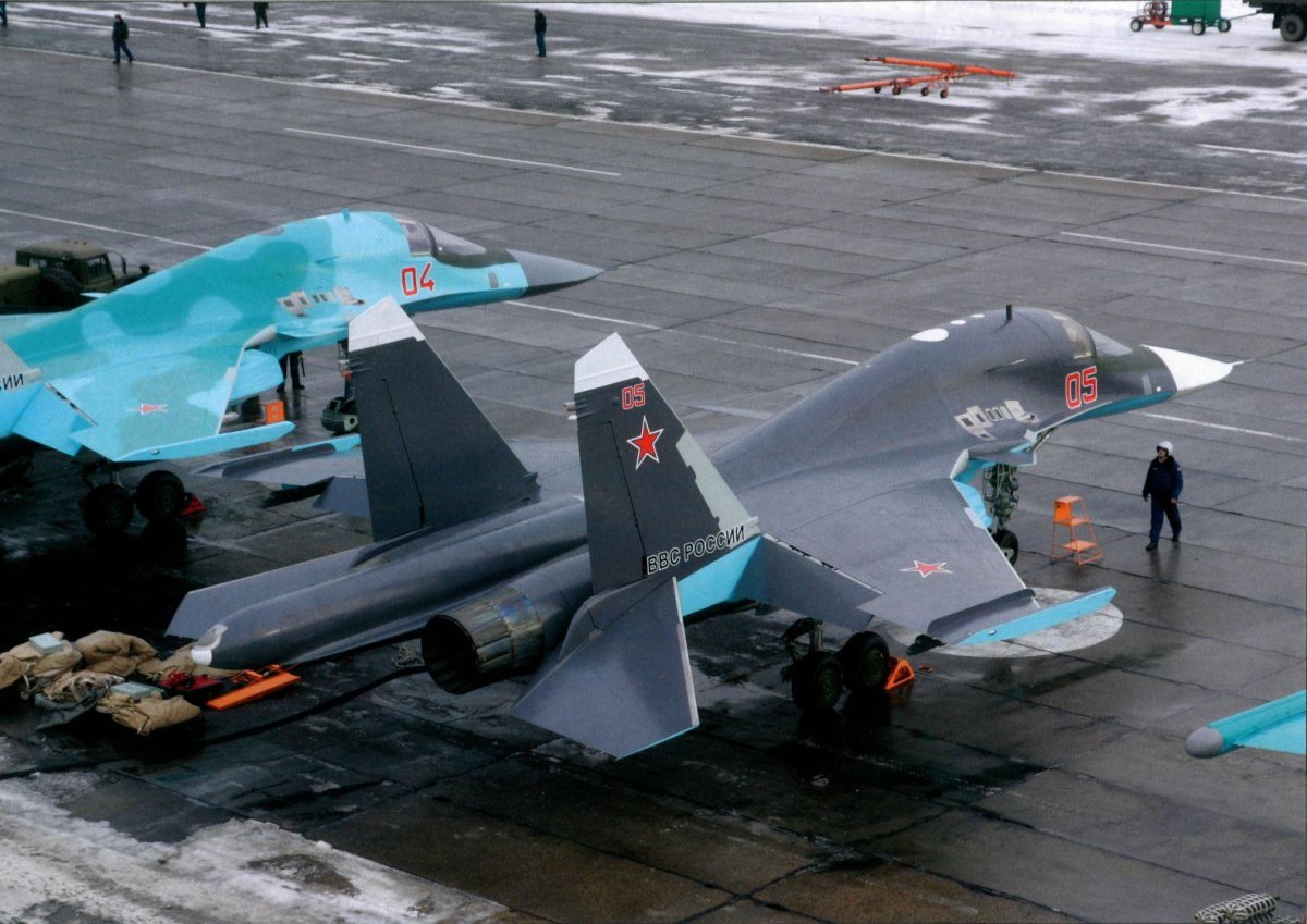 Су 34 и Су 27
