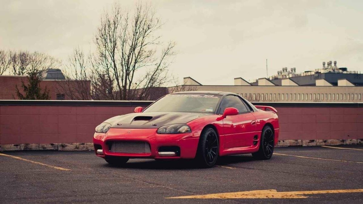 Mitsubishi 3000gt Red