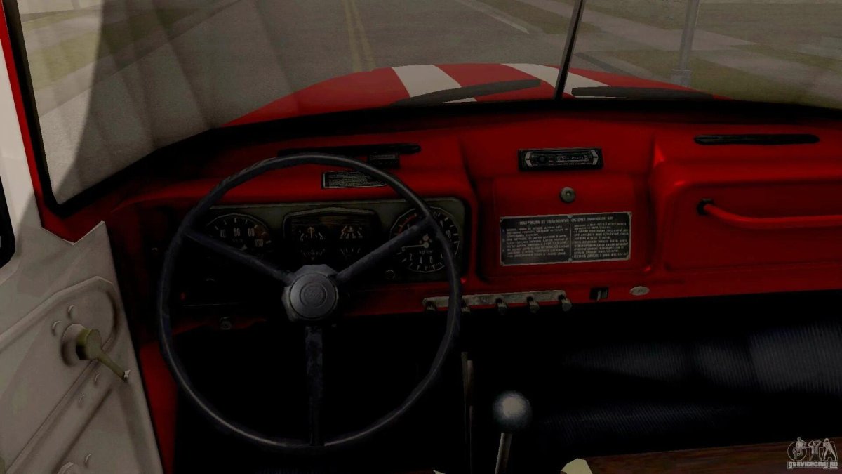 ЗИЛ 131 пожарный салон