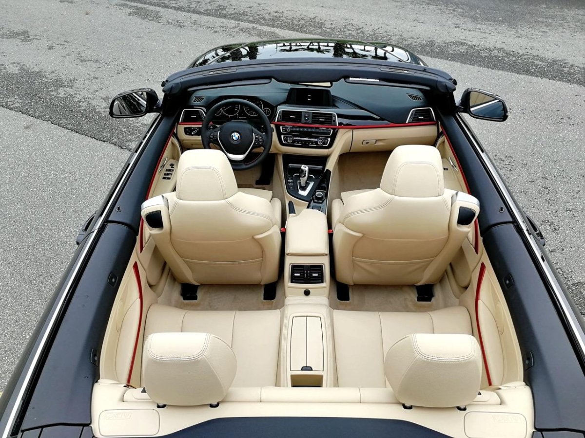 BMW 3 кабриолет салон