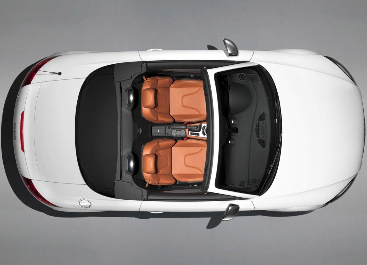 Ауди ТТ сверху