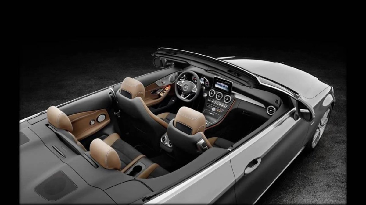 Mercedes c-class Cabriolet салон