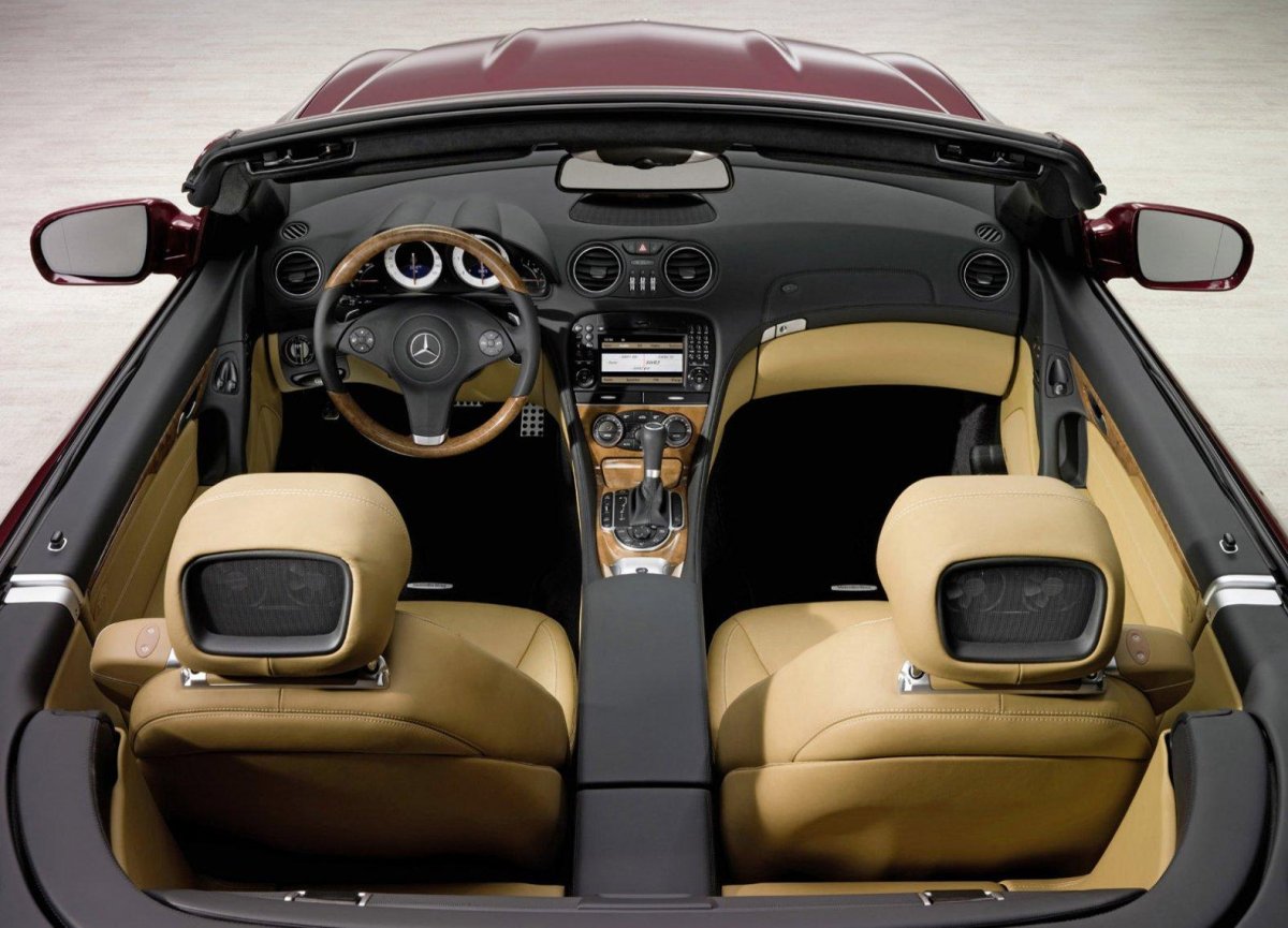 Mercedes-Benz r230 салон