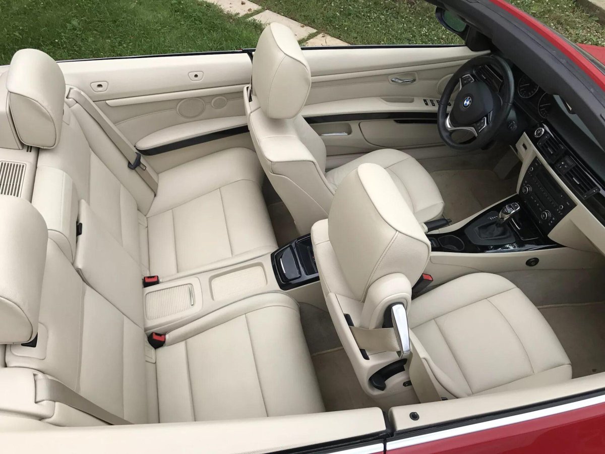 BMW 3 кабриолет салон