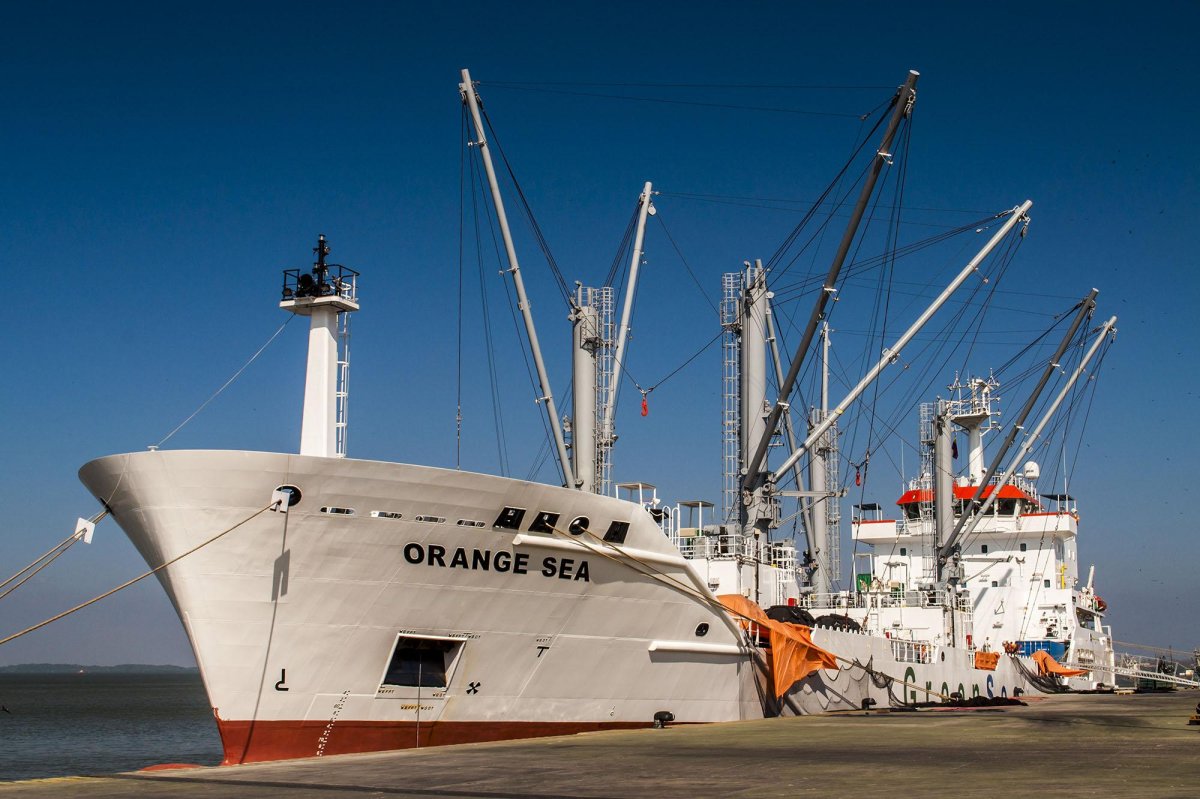 Транспортный рефрижератор Отто Гротеволь