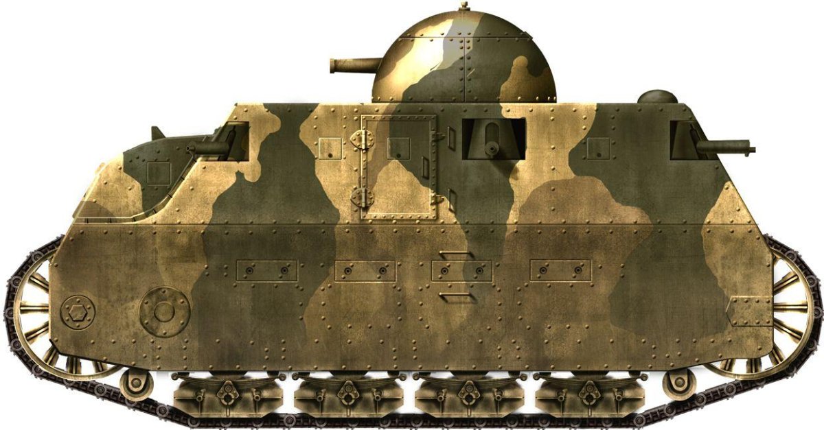 Фиат 2000 танк