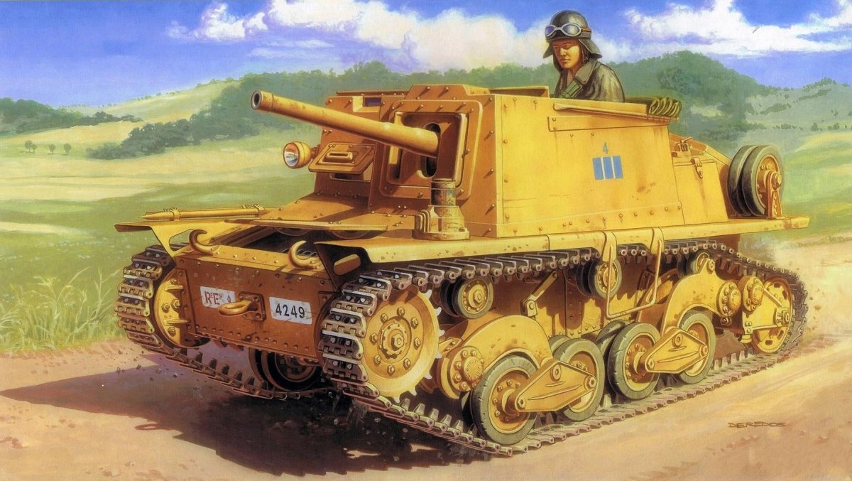 Итальянские САУ Семовенте 4732