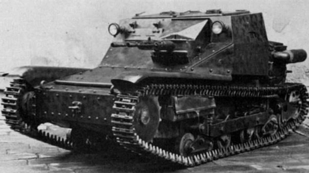 Итальянская танкетка l3 (cv3/33)