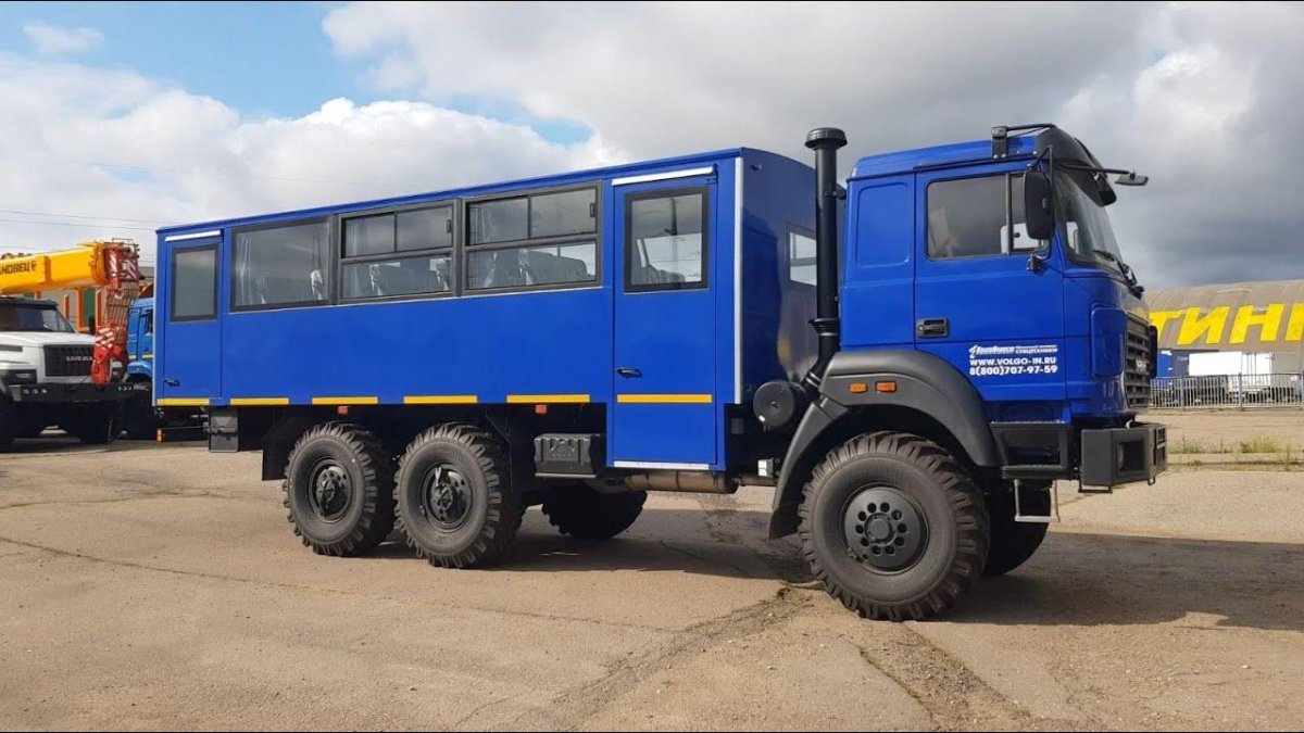Урал м вахтовый автобус