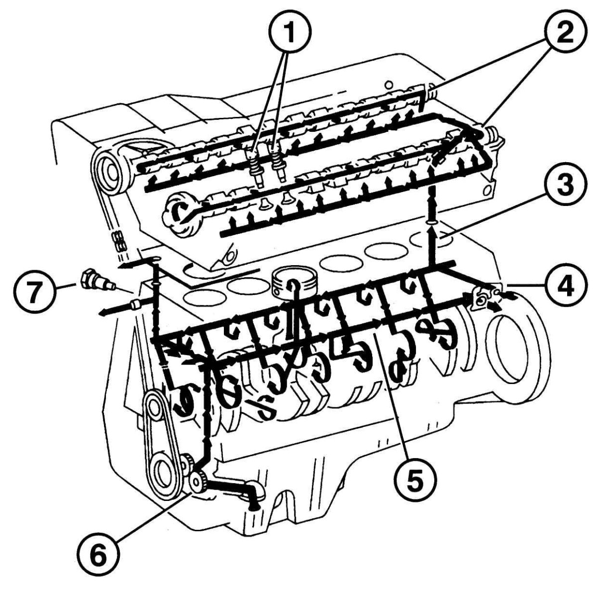 Система смазки ДВС Лачетти 1.6