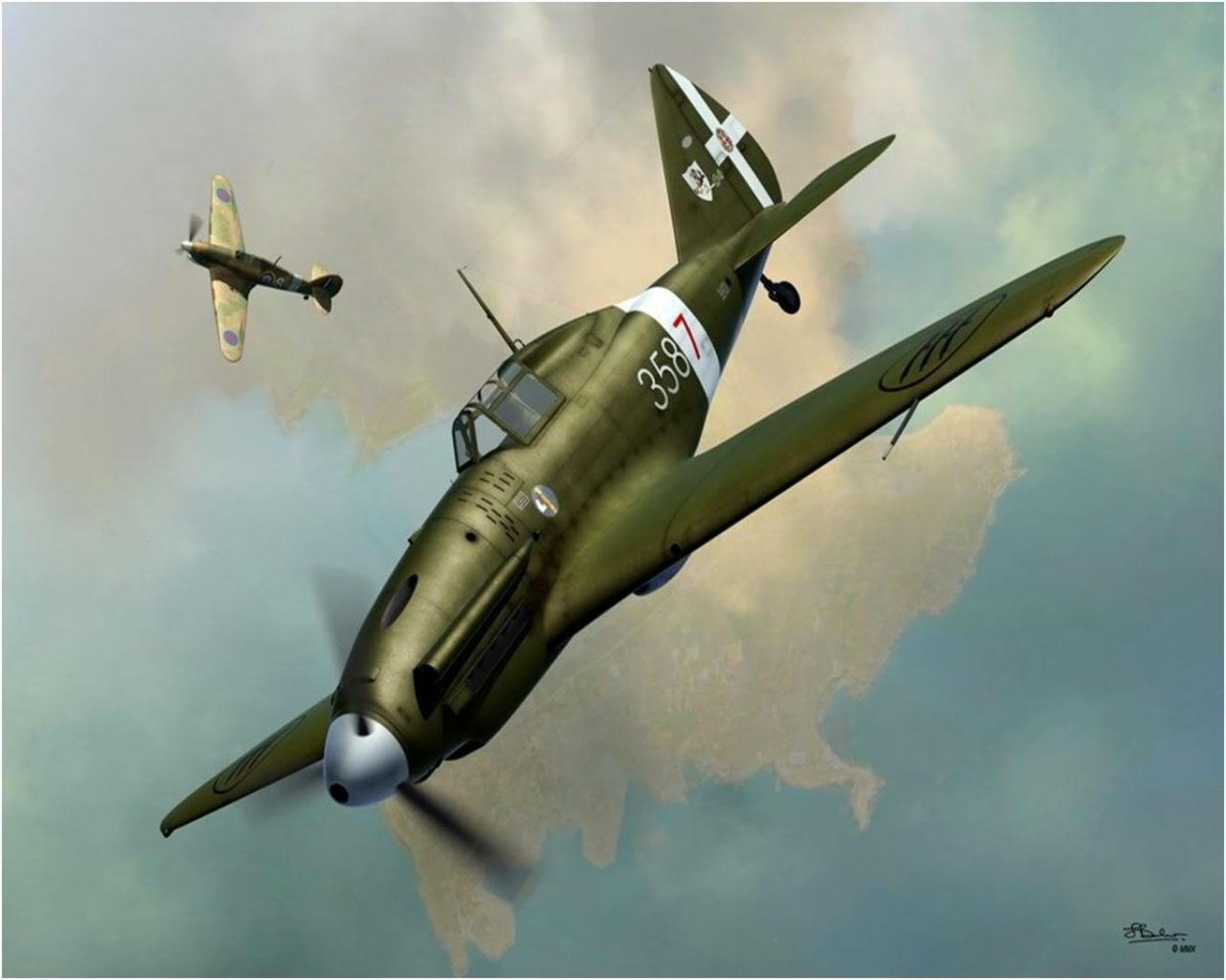 Истребитель Reggiane re.2005 Sagittario