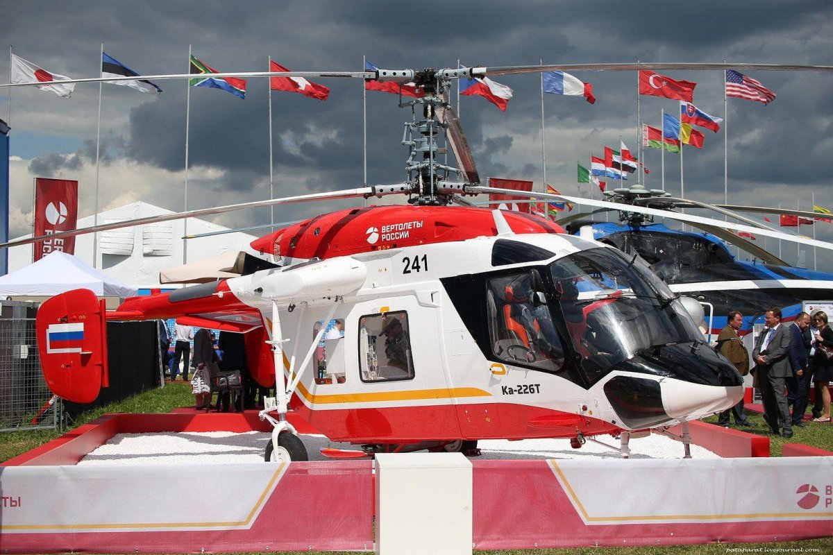 Модернизированный вертолёт ка-226т