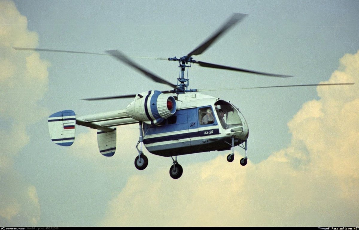 Ка-26 вертолёт кабина