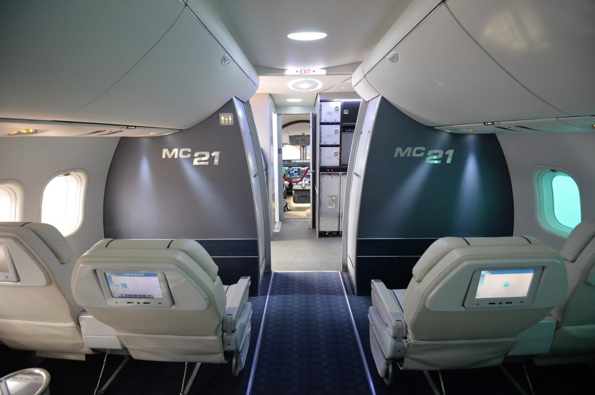 МС-21 самолет салон